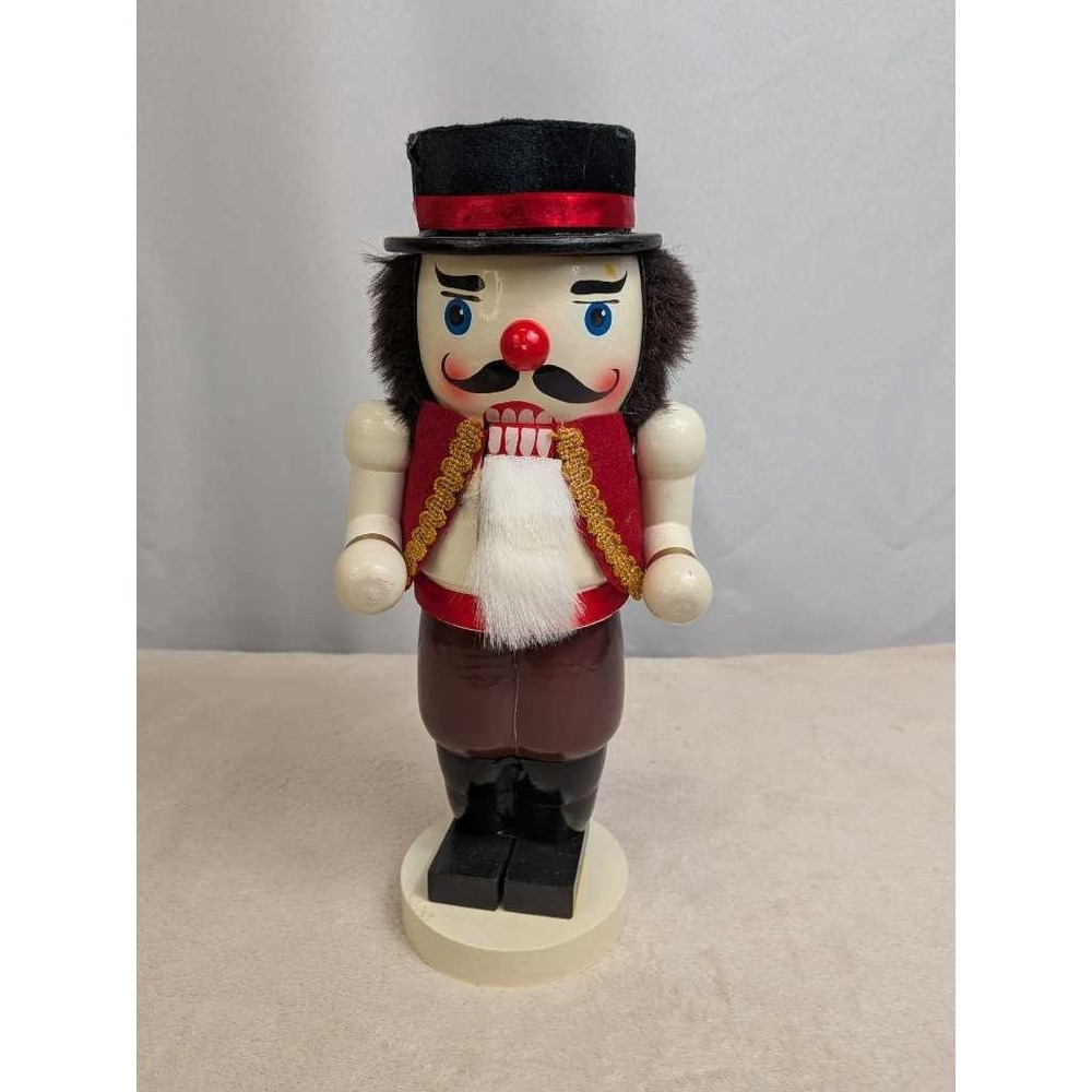 The Bombay Company Nutcracker Decorative Wood Figure Holiday Christmas Decor